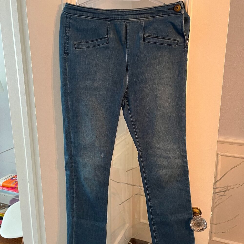 Anthropologie Pilcro cropped jeans
